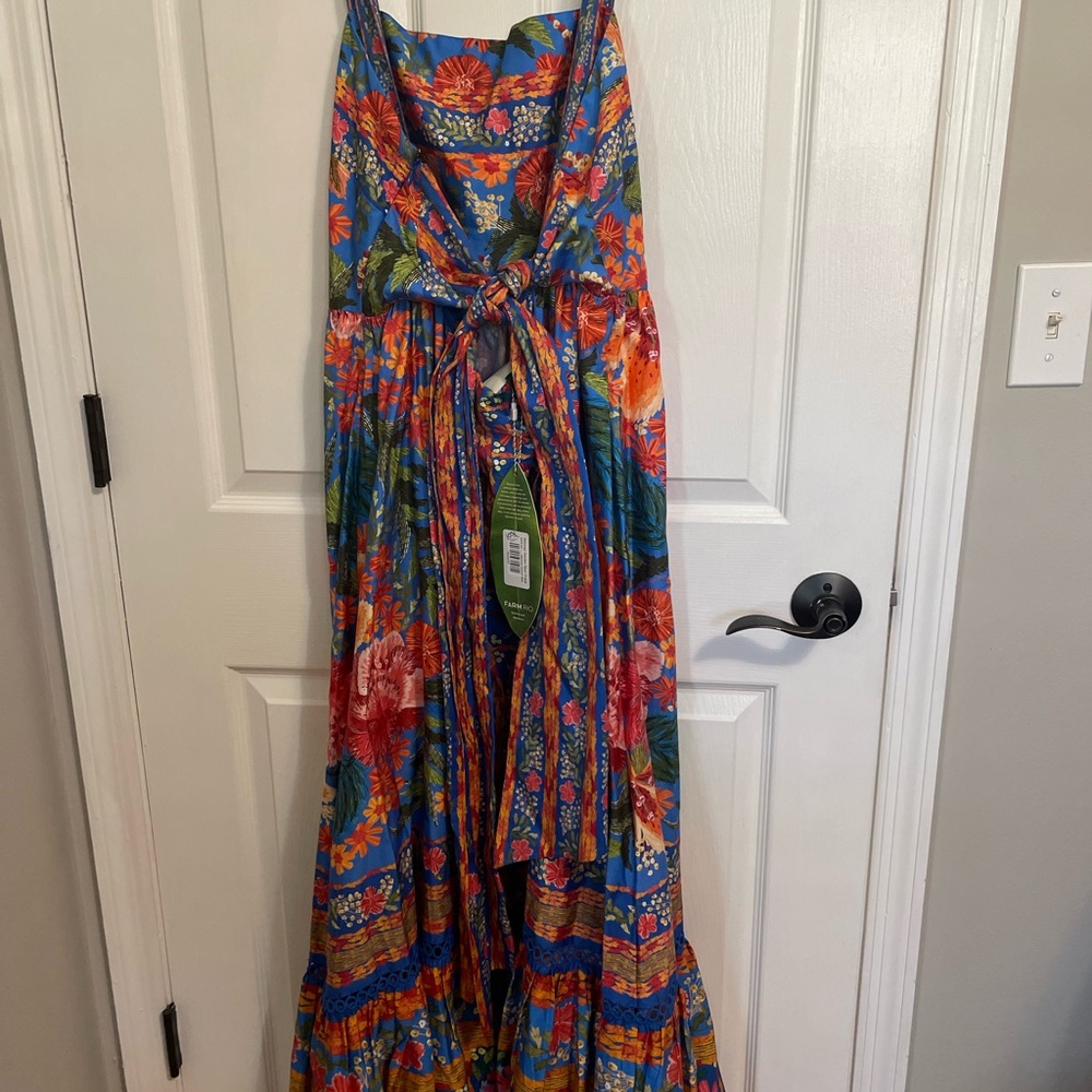 Floral Multicolor Maxi Dress - Picture 2 of 4